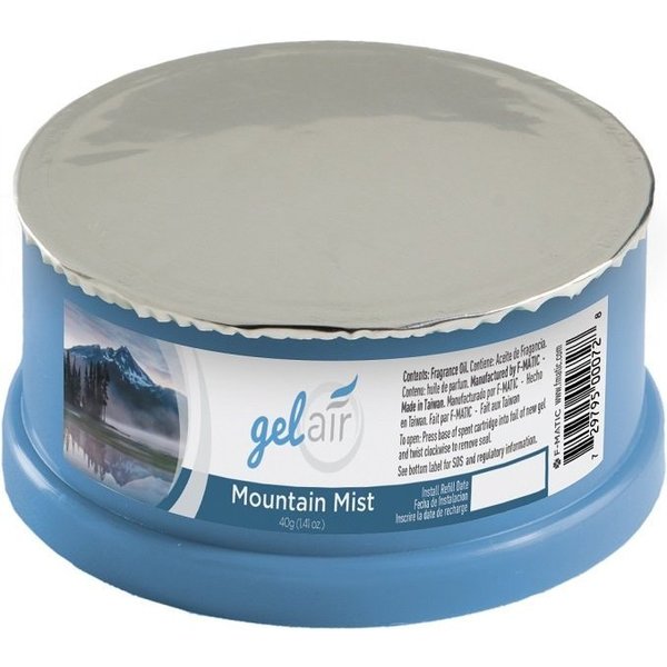 F Matic HP Mountain Mist Gel Air Freshener Refills, 100PK DRSHP-C110